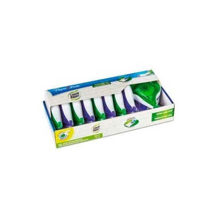 Sanford Liquid Paper DryLine Correction Tape, 1/6 in x 473 in, White, 10/Pack - Pkg Qty 8 6137406